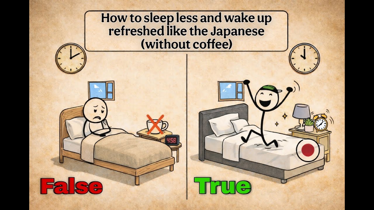 How to sleep less and wake up refreshed like the Japanese (without ...
