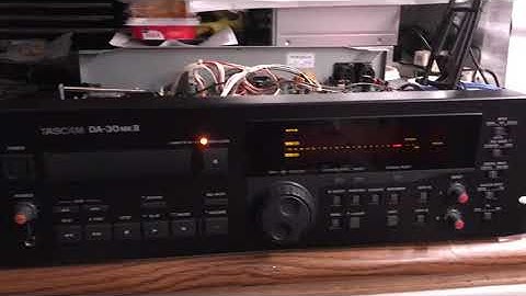 Tascam DA-30MK2 cold start with tape in not responding. Second power on works fine. #1