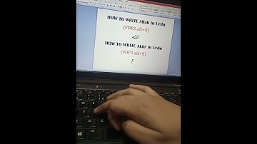 How to write Allahu akbar in MS word in urdu