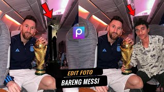 Cara Edit Foto Bareng Messi Menggunakan Aplikasi Picsart