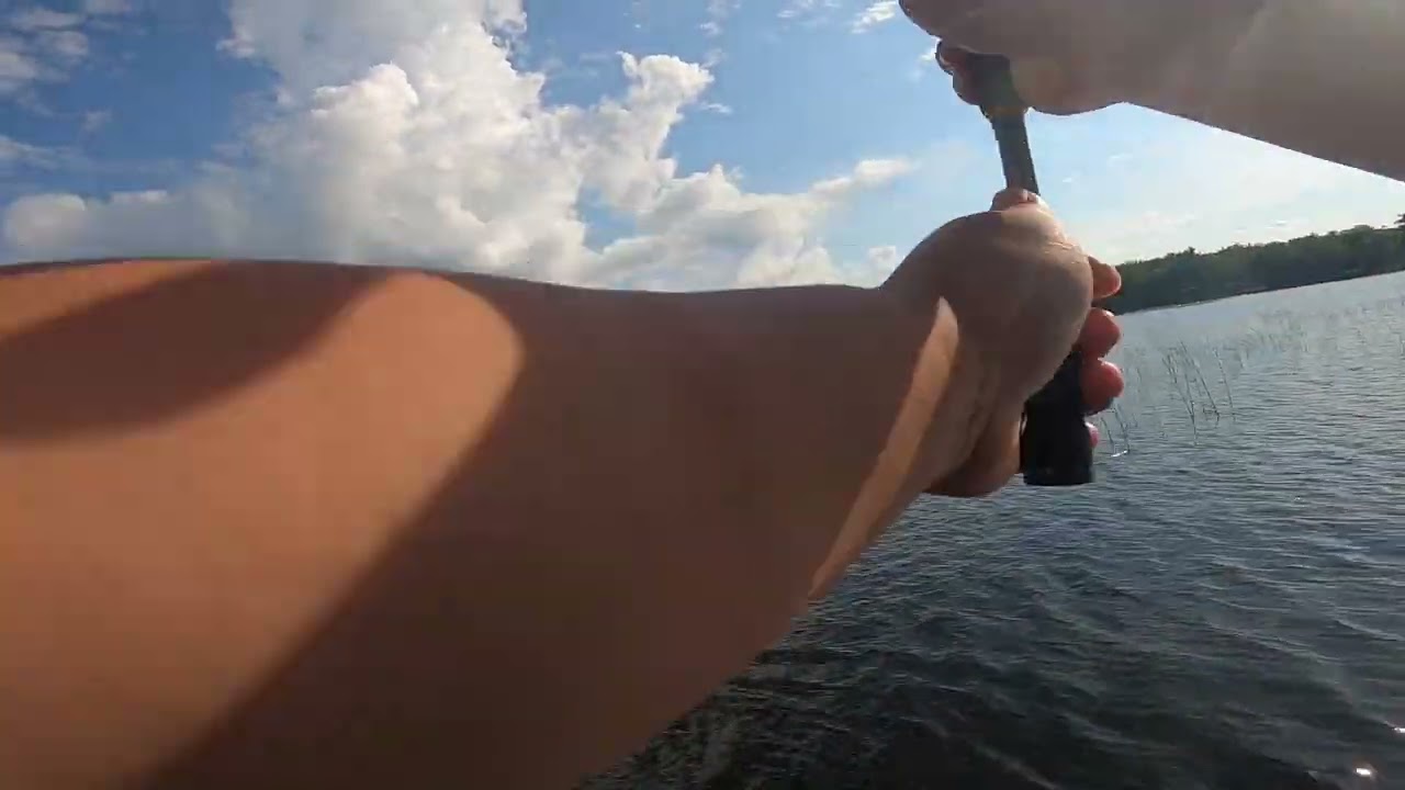 Bass fishing small lakes around Mille lacs when it’s too windy