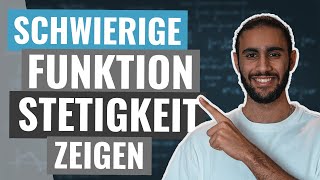 STETIGKEIT von SCHWIERIGEN Funktionen untersuchen