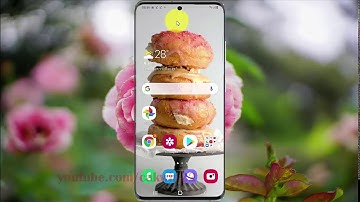 Samsung Galaxy S20 : How to turn on or off notification bubbles (Android 10)