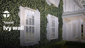 How to create an ivy wall | Twinmotion Tutorial