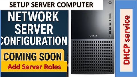 Network PC Server Configuration Practical – Coming Soon Part 2