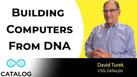 DNA Computing, Search, and Data Storage with David Turek, CTO of CATALOG