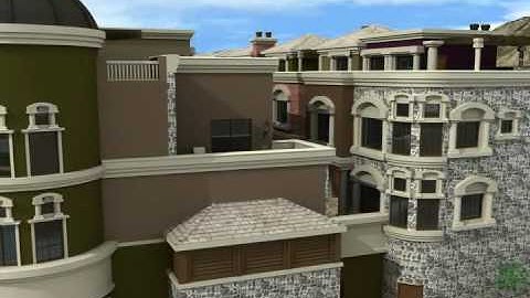 3DS MAX - Storefront and Condo Project - Fythrough - Camera 06
