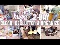 HUGE! 2-DAY CLEAN WITH ME 2020 / EXTREME CLEANING, DECLUTTERING AND ORGANIZING MOTIVATION