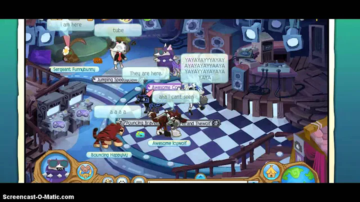 animaljam. proxy party in club goze.