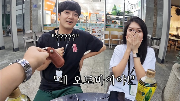 (몰카) 똥차 타는 직원에게 보너스로 330만원짜리 오토바이를 깜짝 선물하자 반응