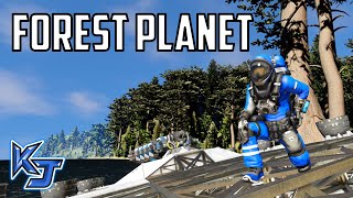 Space Engineers - S5E07 'Landing On The Forest Planet'