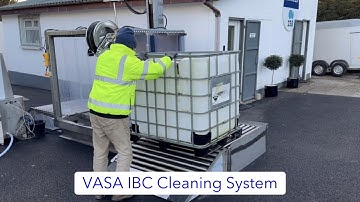 Arcus VASA IBC Cleaning System With Wash Water Sump