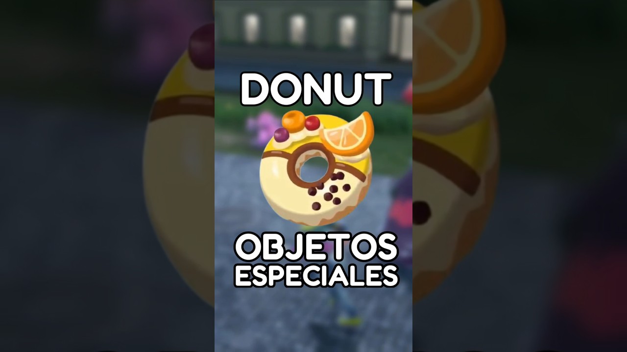Donut para obtener Objetos Especiales en Leyendas Pokemon ZA