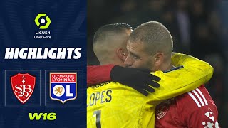 STADE BRESTOIS 29 - OLYMPIQUE LYONNAIS (2 - 4) - Highlights - (SB29 - OL) / 2022-2023