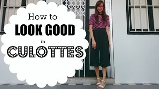 How To Look Good In Culottes Chicpeek Ep 62