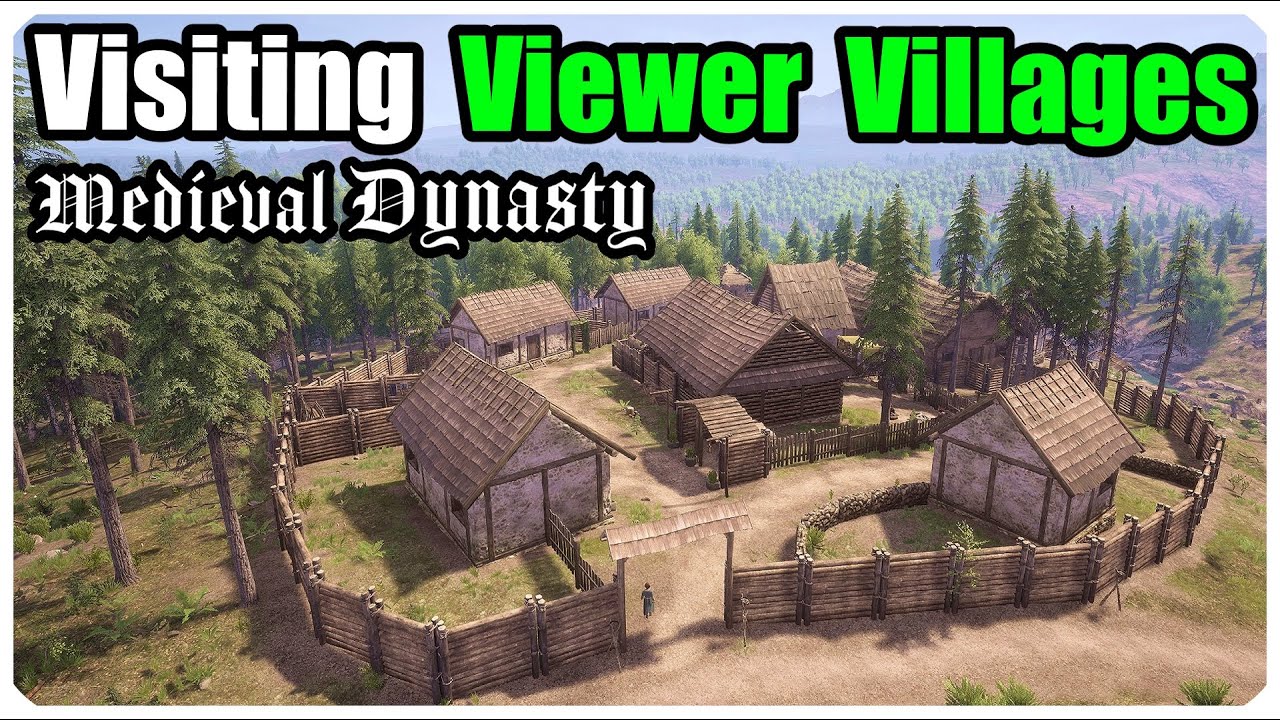Community Village Tour! | Visiting Viewer Villages in Medieval Dynasty ...