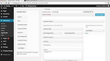 Building Homepage in MixMag Theme