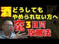 【禁酒・断酒】どうしても酒がやめられない方へ~魔の3日を乗り越える方法~