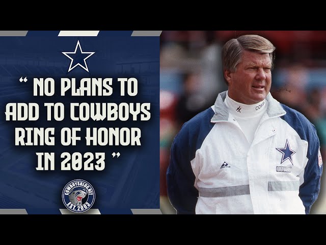Will Jimmy Johnson Ever Get Inducted to #Cowboys Ring of Honor ? 