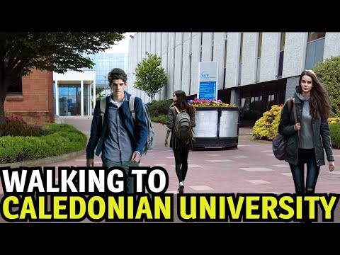 Walking To Glasgow Caledonian University From Central Station | May 2022