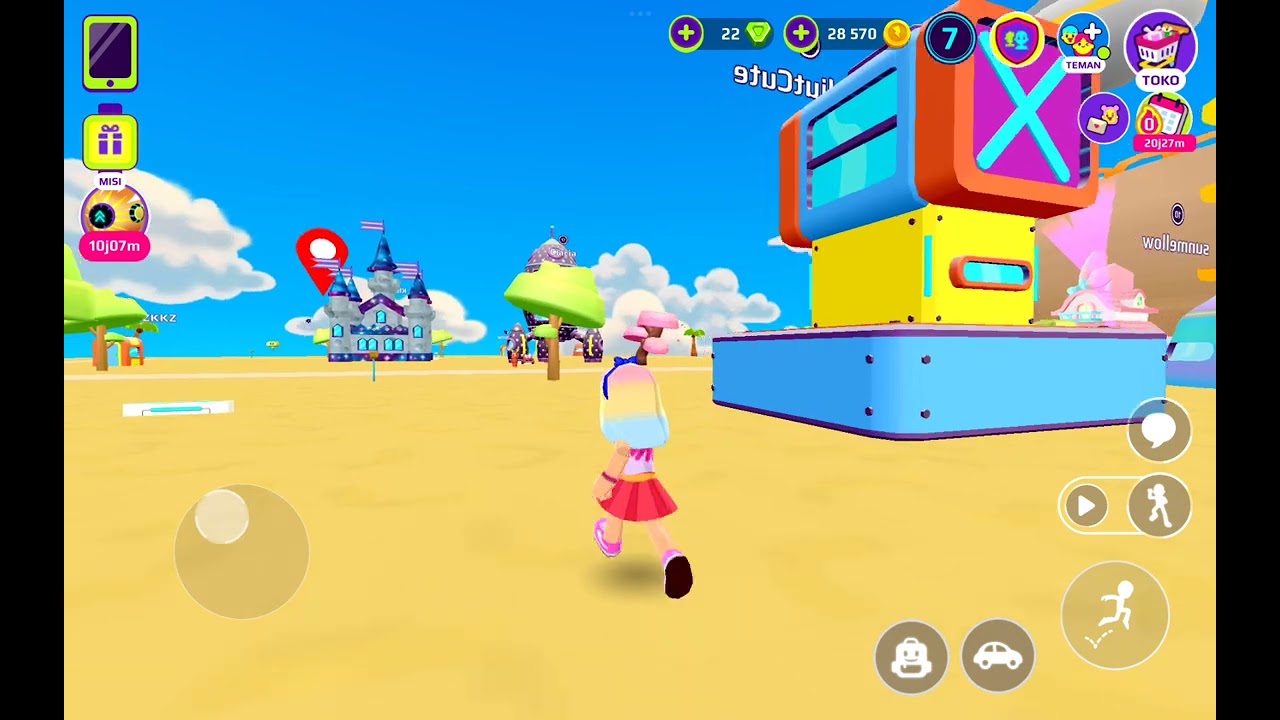 part ke dua main PK XD 😋😋🎊