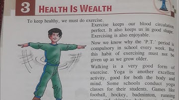 Class IV M.Sc. - Chapter 3 - Health Is Wealth