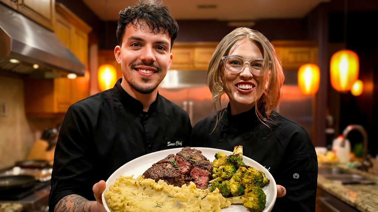 I tried teaching this streamer how to cook a Michelin Star meal