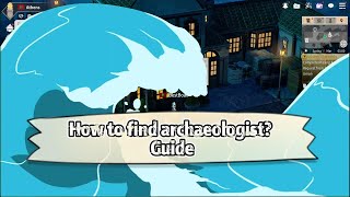 Uncharted Waters Origin 💙💛 How to find archeologists? Guide.