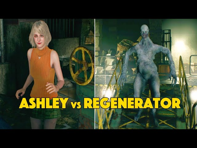 Creepy Resident Evil 4 Remake Mod Replaces Ashley With Regenerador