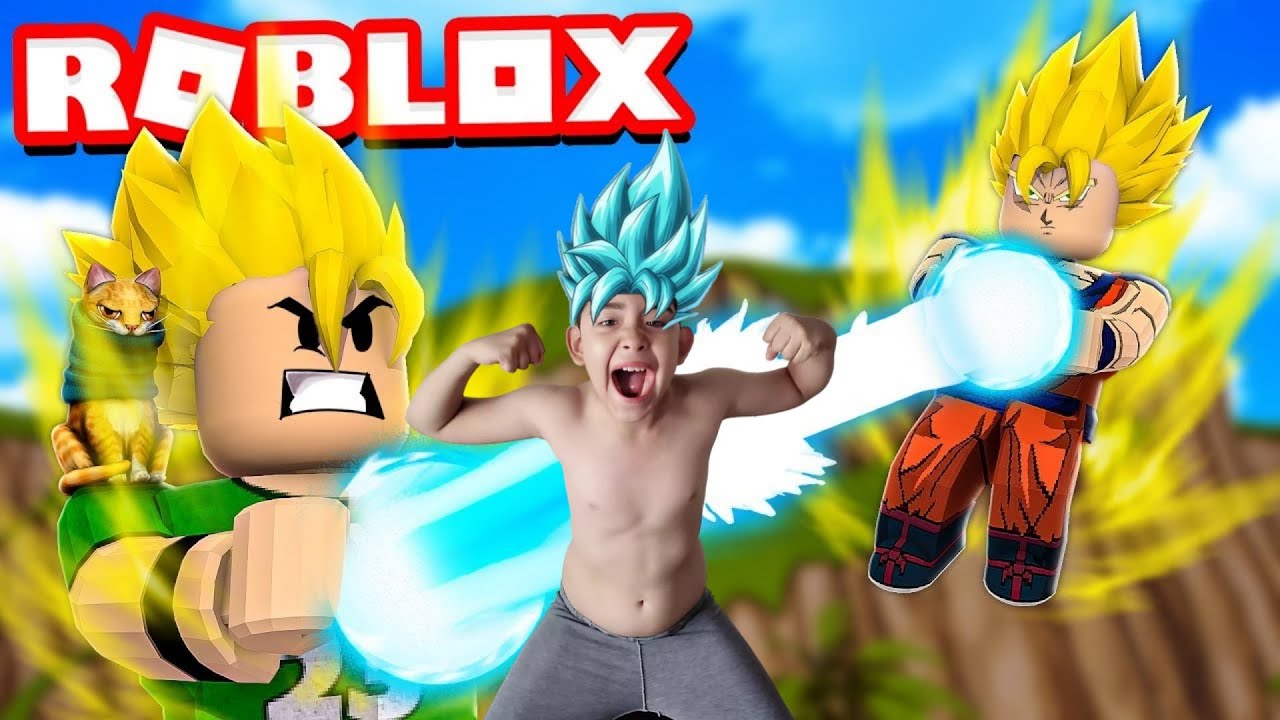 💪 NOS CONVERTIMOS EN GOKU SUPER SAIYAJIN ☁ Roblox Dragon Blox - YouTube