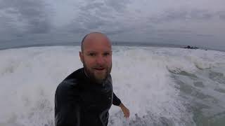 Bradley Beach surfing Go Pro Hero 4 Sept, 20