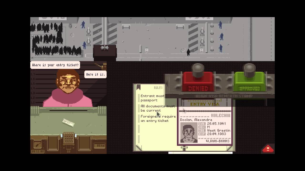 Papers, Please Review - SpawnFirst