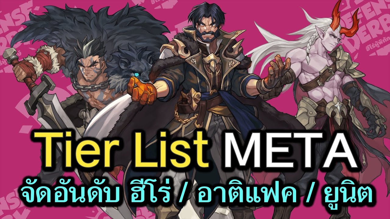 Update Tier List 17.5.0 บอกทุกตัวละคร และสามารถไปได้ทุกที่  มือใหม่ฟังแล้วเก่งเลย - Anime Adventure 