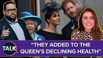 "Harry And Meghan Added To The Queen's Declining Health" | Duke To Meet With King Charles