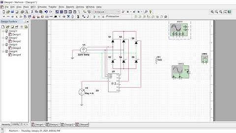 Three Phase full Wave Half Controlled Rectifier