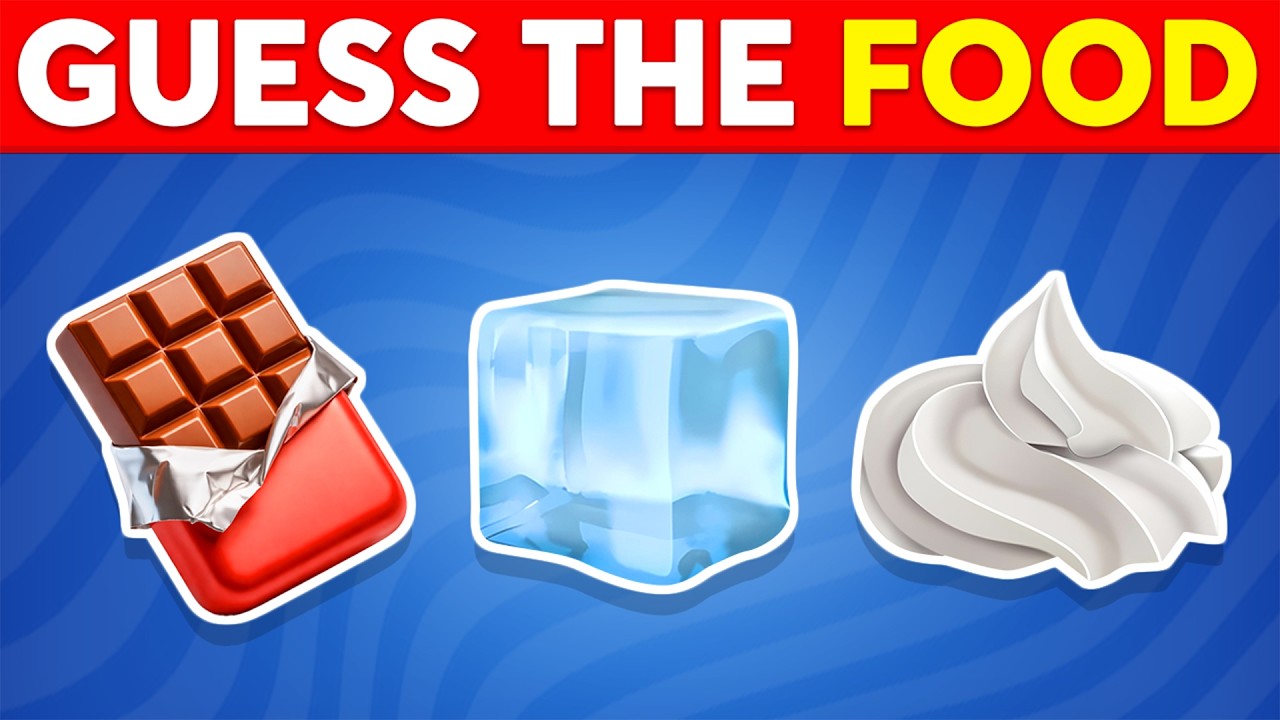 GUESS the FOOD by EMOJI 🤔❓ Emoji Quiz Challenge 2026
