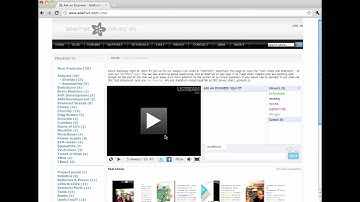 using the ustream API for chat