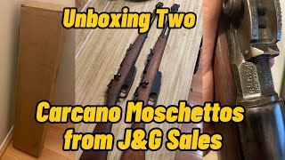 Unboxing Two Carcano Moschetto Rifles from J&G Sales