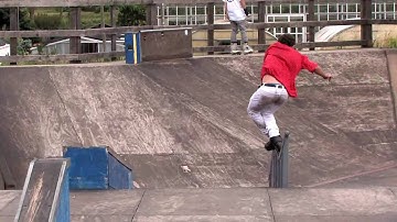 aggressive inline skating - A grindhouse view on Sestri Levante