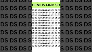 Only 1% Can Find The Hidden Number 😳 #shorts #puzzle #only1percent #brainchallenge #iqtest