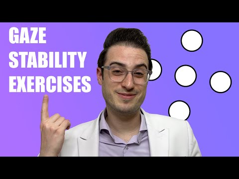 The BEST Exercise for MIGRAINES, CONCUSSIONS, and DIZZINESS | Guide to Gaze Stability Therapy!!