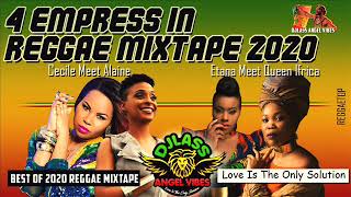 4 Empress In Reggae (Best Of Reggae )(PART 1) Alaine Meets Cecile Etana and Queen Ifrica (June 2020)