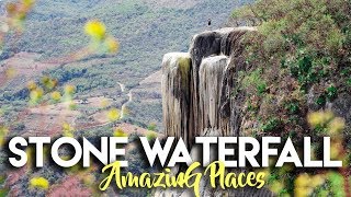 HIERVE EL AGUA | PETRIFIED STONE WATERFALL OF OAXACA MEXICO