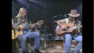 Allman Brothers Blues Band - Melissa - Acoustic - Live Music - Gregg & Dickie Betts - Video chords sheet