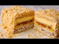 Закусочный Торт "Наполеон" очень Вкусный и Сытный