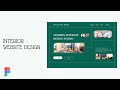 Interior Design Website on Figma