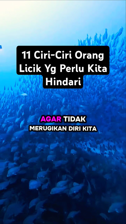 11 Ciri-Ciri Orang Lic1k Yg P3rlu Kita Hindarin agar tdk Merugikan kita #shorts #viral #video #feed