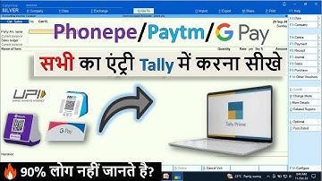 UPI payment Entry in Tally Prime | Tally Prime | phonepe entry in Tally