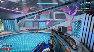 First Clip on Splitgate 19 Killstreak (Team Swat Gameplay)