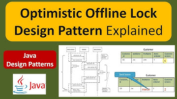 Optimistic Offline Lock Design Pattern Explained